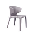 Cassina 367 HOLA ტყავის სავარძელი სასადილო ოთახისთვის